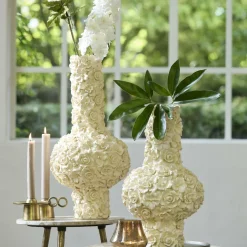 Light en Living Vaas deco Ø31x62 cm GYULA crème