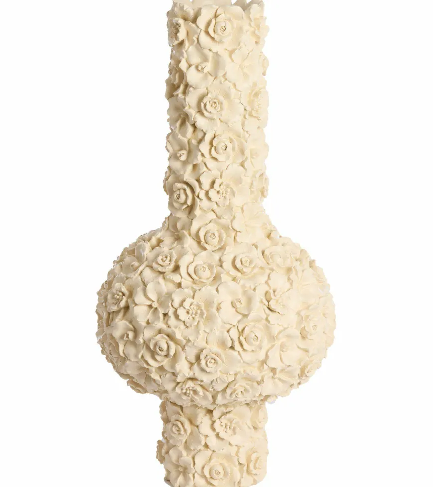 Light en Living Vaas deco Ø31x62 cm GYULA crème