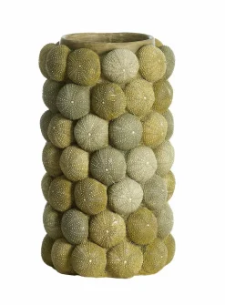 Light en Living Vaas deco Ø19X32,5 cm ZEEËGEL groen