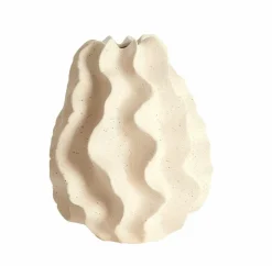 Light en Living Vaas Deco Ø22X26 cm NELANI mat crème