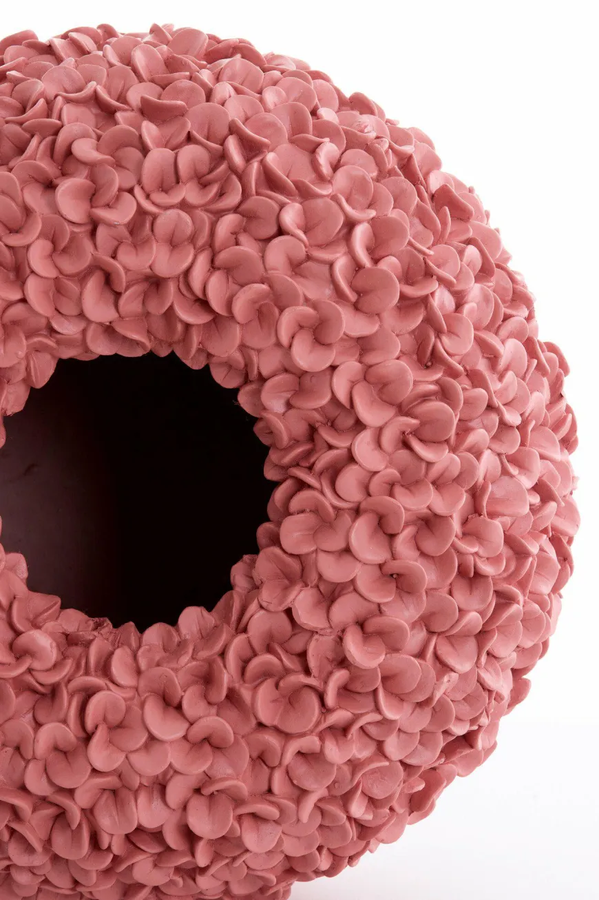 Light en Living Vaas deco Ø47,5x30 cm PHYLIA coral