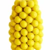 Light en Living Vaas deco Ø18X28 cm BOYANG keramiek mat geel