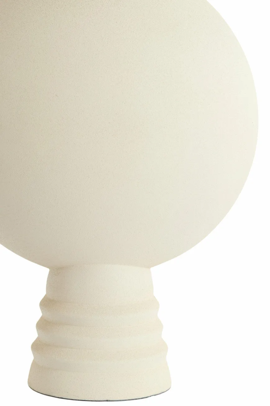 Light en Living Vaas deco Ø21X60 cm KAVANSI mat creme