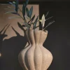 Light en Living Vaas deco Ø20,5x24,5 cm SILLIAN keramiek mat bruin
