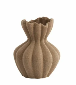 Light en Living Vaas deco Ø20,5x24,5 cm SILLIAN keramiek mat bruin