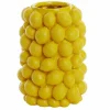 Light en Living Vaas deco LEMON geel - 33 cm hoog