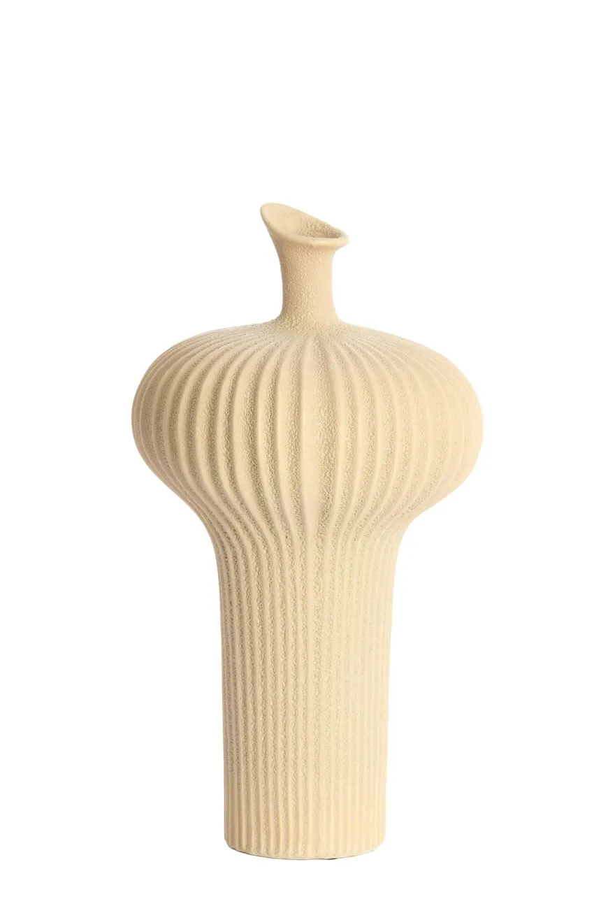 Light en Living Vaas deco Ø23,5x42,5 cm NEVANO mat perzik