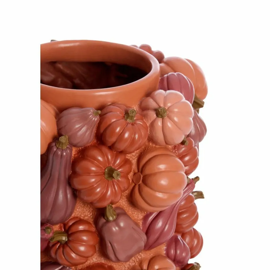 Light en Living Vaas deco Ø28x33 cm PUMPKIN rood
