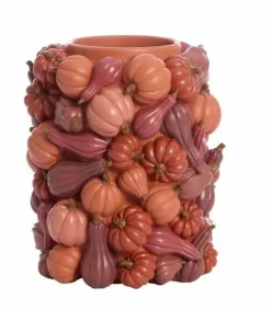 Light en Living Vaas deco Ø28x33 cm PUMPKIN rood