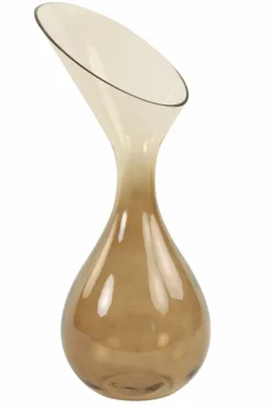 Light en Living Vaas deco Herley bruin - 2 maten