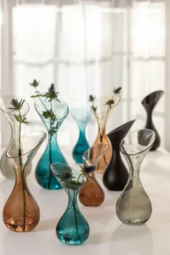 Light en Living Vaas deco Herley bruin - 2 maten