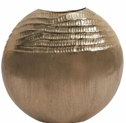 Light en Living Vaas deco 35x9,5x34 cm MAZAN goud