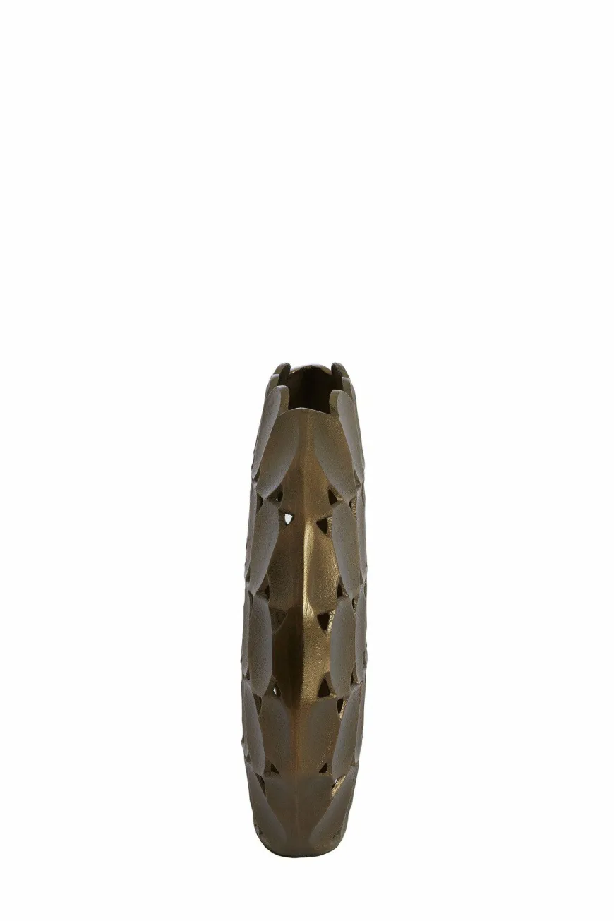 Light en Living Vaas deco 32X9X33 cm ORLAN goud