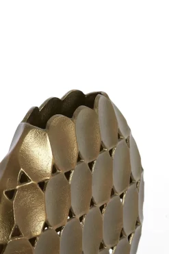 Light en Living Vaas deco 32X9X33 cm ORLAN goud