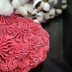 Light en Living Vaas Deco Ø37X21 Cm Coral Rood