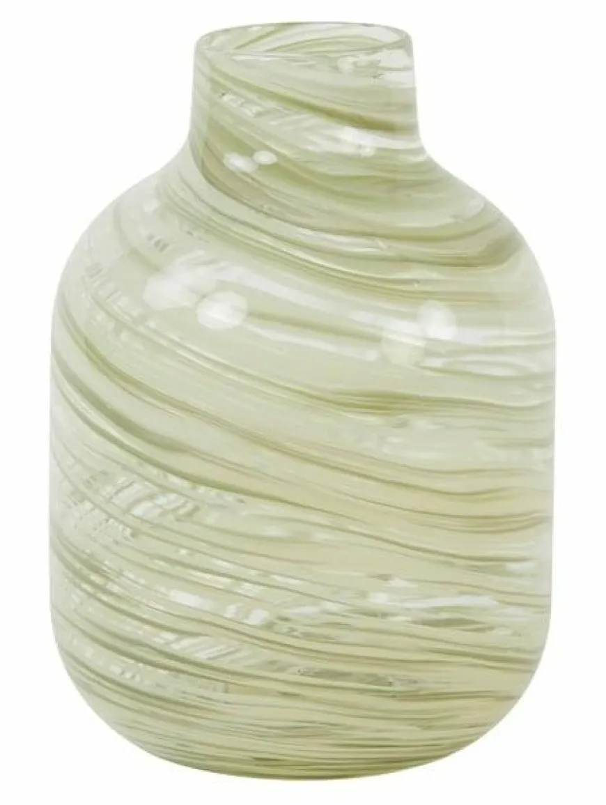 Light en Living Vaas INDIE glas groen - 2 maten