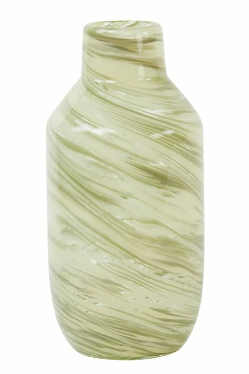 Light en Living Vaas INDIE glas groen - 2 maten