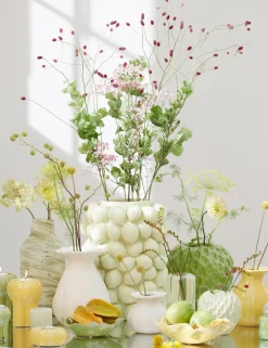 Light en Living Vaas INDIE glas groen - 2 maten