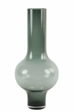 Light en Living Vaas KAELA glas grijs - 2 maten