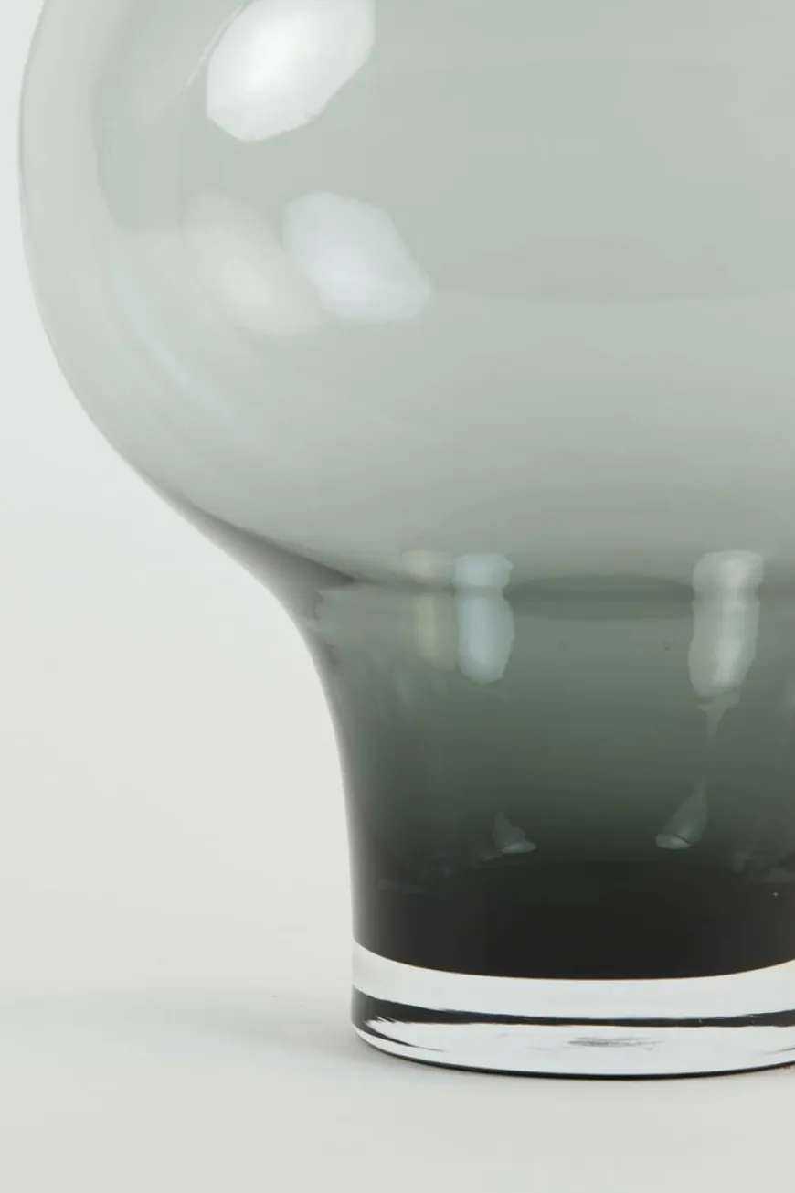 Light en Living Vaas KAELA glas grijs - 2 maten