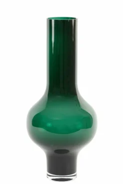 Light en Living Vaas KAELA glas groen - 2 maten