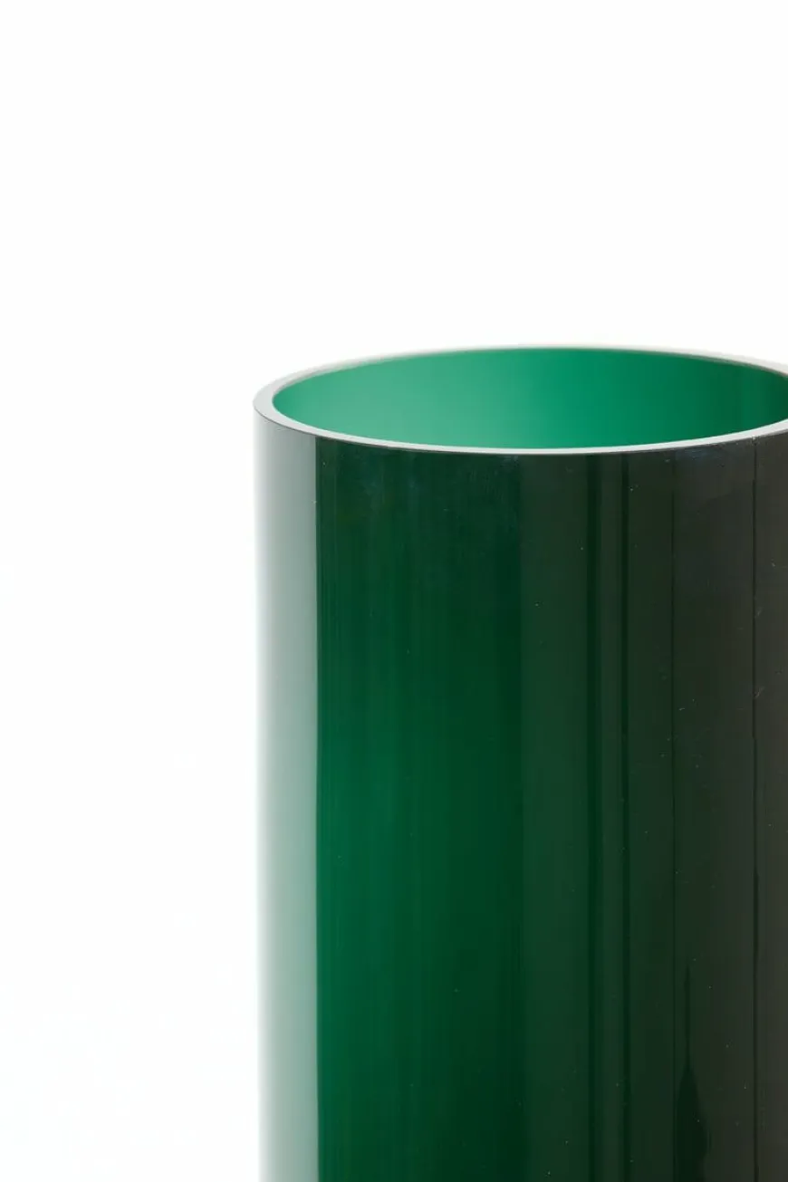Light en Living Vaas KAELA glas groen - 2 maten
