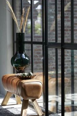 Light en Living Vaas KAELA glas groen - 2 maten
