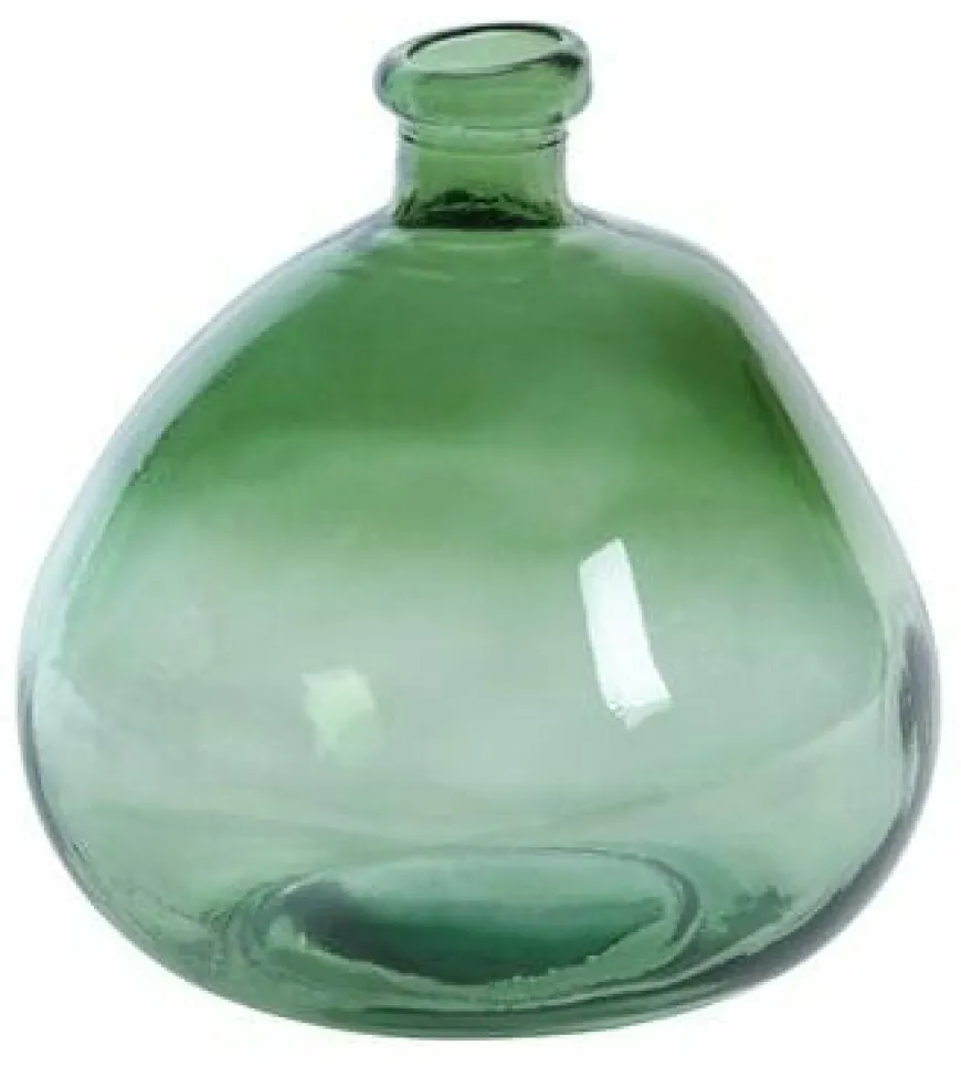 Light en Living Vaas Selores glas - Groen, bruin of bruin - zand