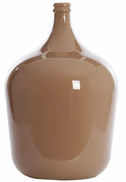 Light en Living Vaas Ø36,5x56 cm INCA glas glans karamel