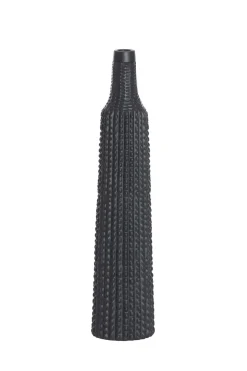 Light en Living Vaas Ø9,5x46 cm ANGIRA mat zwart