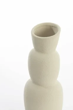 Light en Living Vaas Ø14,5x37,5 cm ARAM keramiek crème