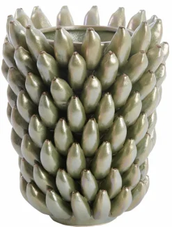 Light en Living Vaas Ø25,5x34 cm ZITA keramiek groen parelmoer