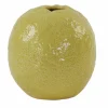 Light en Living Vaas Ø21,5x22 cm LEMON keramiek geel