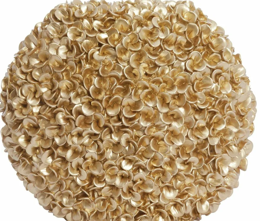 Light en Living Vaas 44x20,5x38,5 cm PHYLIA goud