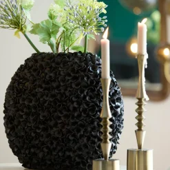 Light en Living Vaas 52x23x46,5 cm PHYLIA mat zwart