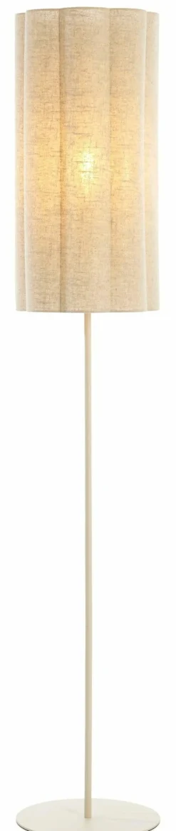 Light en Living Vloerlamp Ø30x165 cm FRINGE naturel+crème