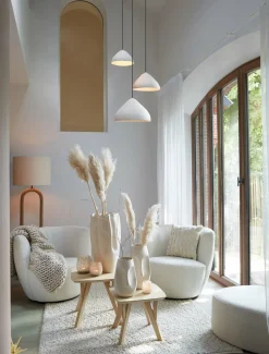 Light en Living Vloerlamp 35x20x119 cm PACECO hout mat naturel