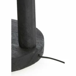 Light en Living Vloerlamp Ø30x135 cm XITTA hout mat zwart