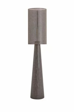 Light en Living Vloerlamp Ø38x180 cm MICKY linnen bruin