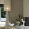 Light en Living Vloerlamp Ø38x180 cm MICKY linnen olijf groen