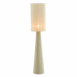 Light en Living Vloerlamp Ø38x180 cm MICKY linnen olijf groen