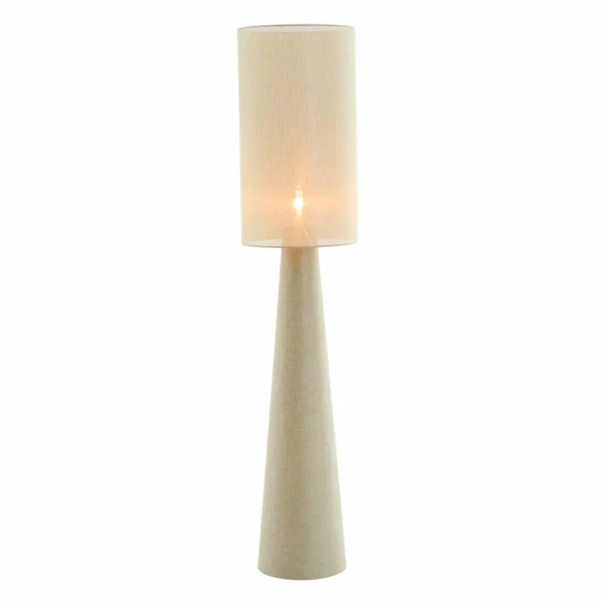 Light en Living Vloerlamp Ø38x180 cm MICKY linnen olijf groen