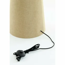 Light en Living Vloerlamp Ø38x180 cm MICKY linnen olijf groen