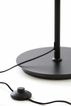 Light en Living Vloerlamp Ø35x160 cm JULIA glas smoke+zwart