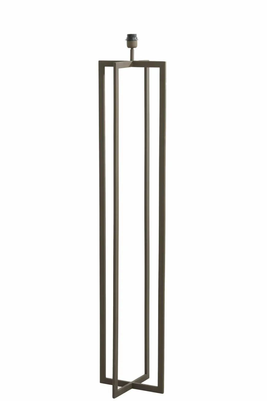 Light en Living Vloerlamp 30x30x140 cm MACE bruin