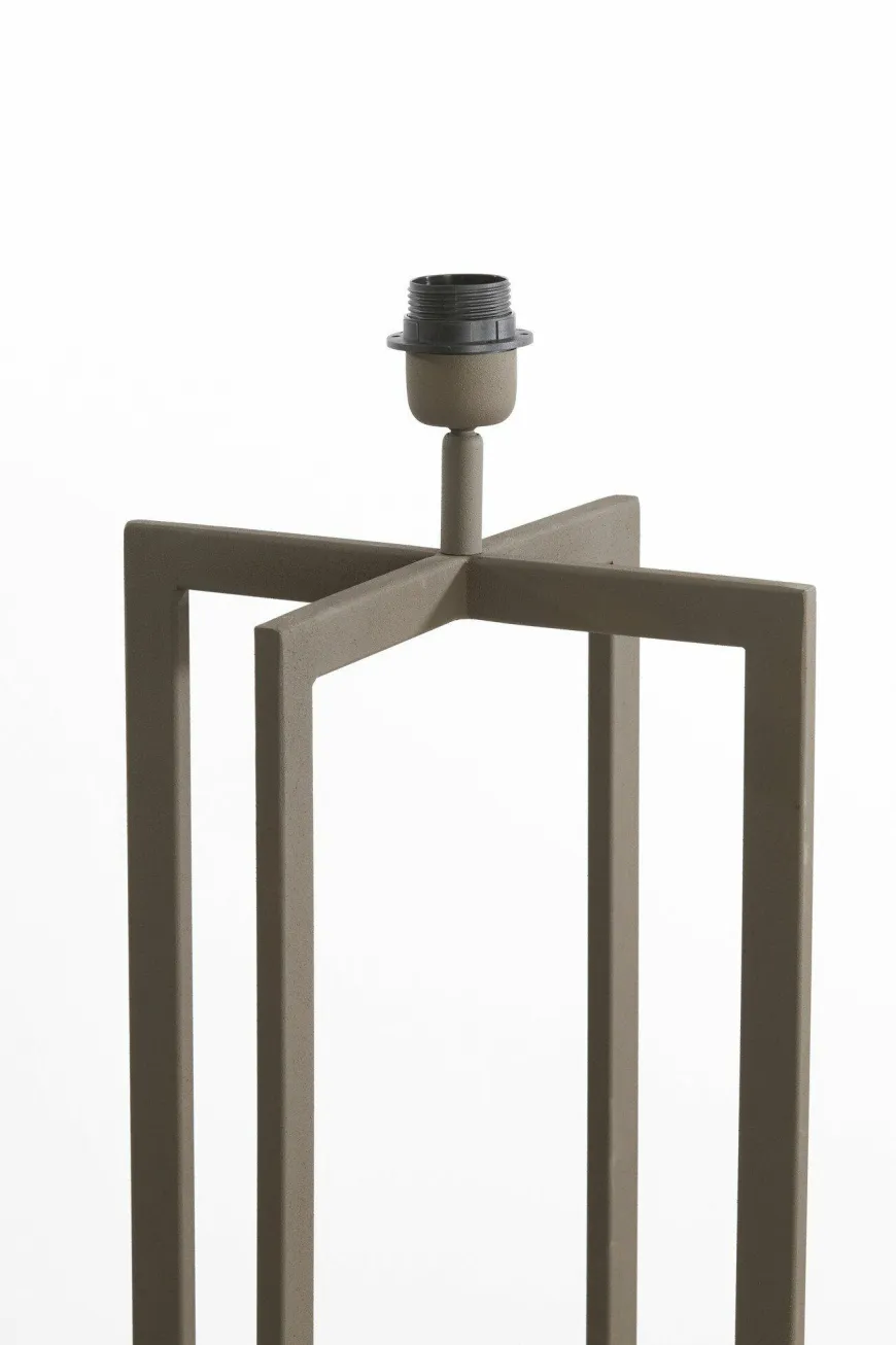Light en Living Vloerlamp 30x30x140 cm MACE bruin