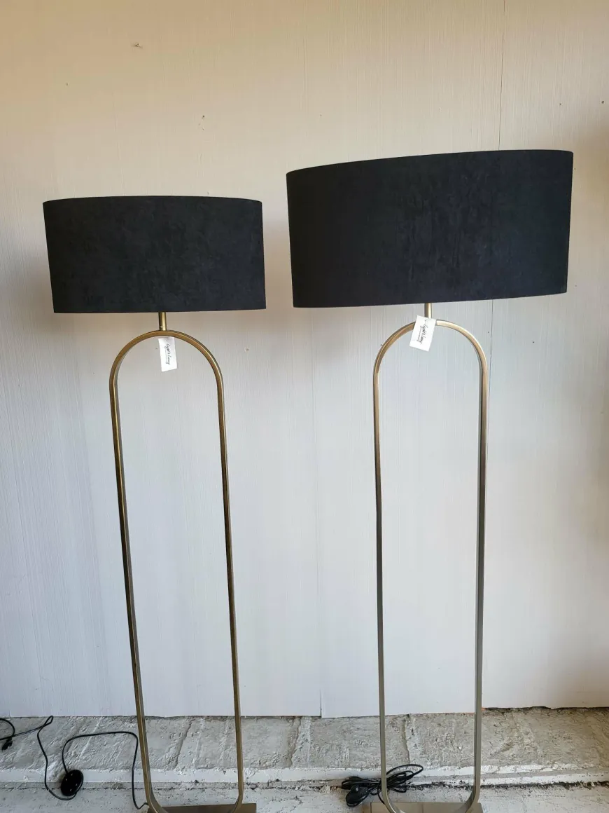 Light en Living Vloerlamp 30x15x142 cm JAMIRI antiek koper