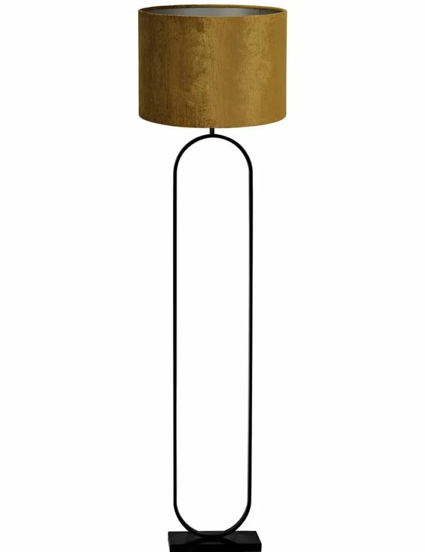 Light en Living Vloerlamp 30x15x142 cm JAMIRI mat zwart