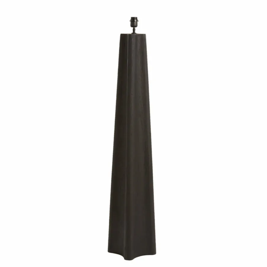 Light en Living Vloerlamp 23x23x125 cm NAVELLI hout mat zwart