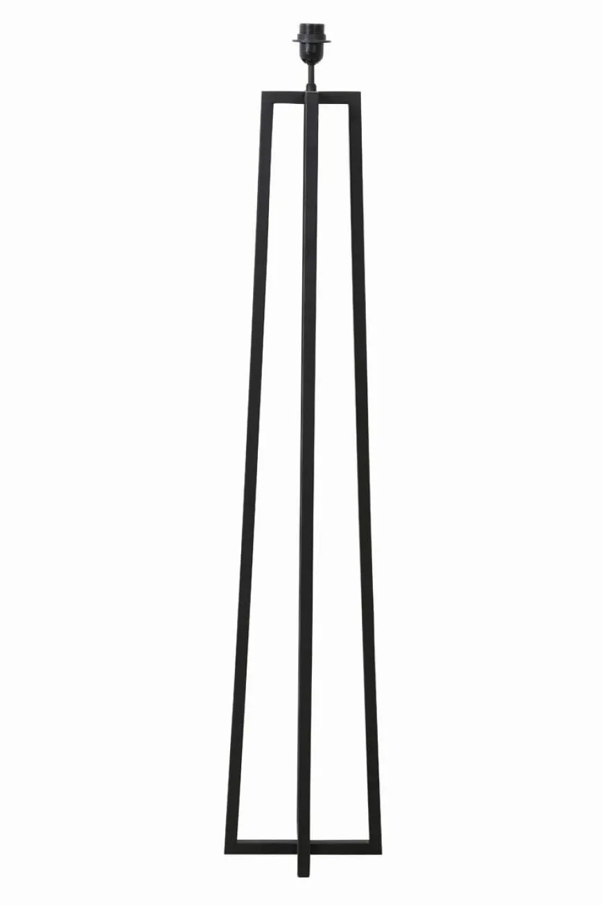 Light en Living Vloerlamp 25x25x130 cm MILEY mat zwart